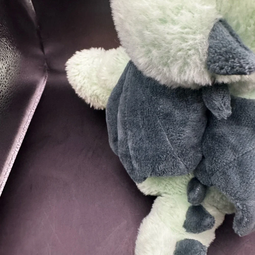 Warm Pals Daniel Dragon Plush Green  10” For Adults Comfort - Picture 8 of 14